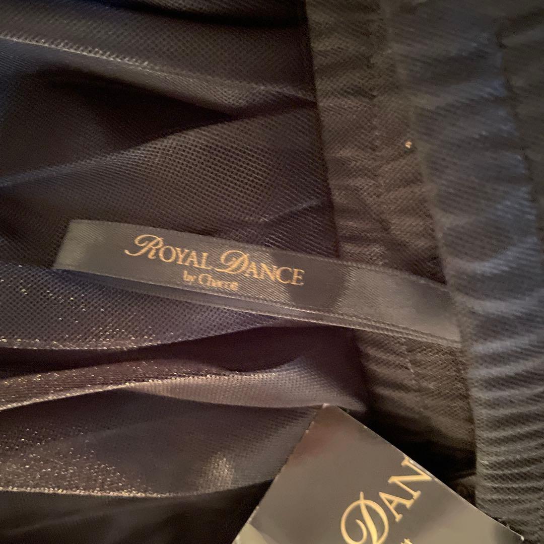 チャコット製ロイヤルダンス　エレガントプリーツスカート　ウエストゴム入り裏地つき