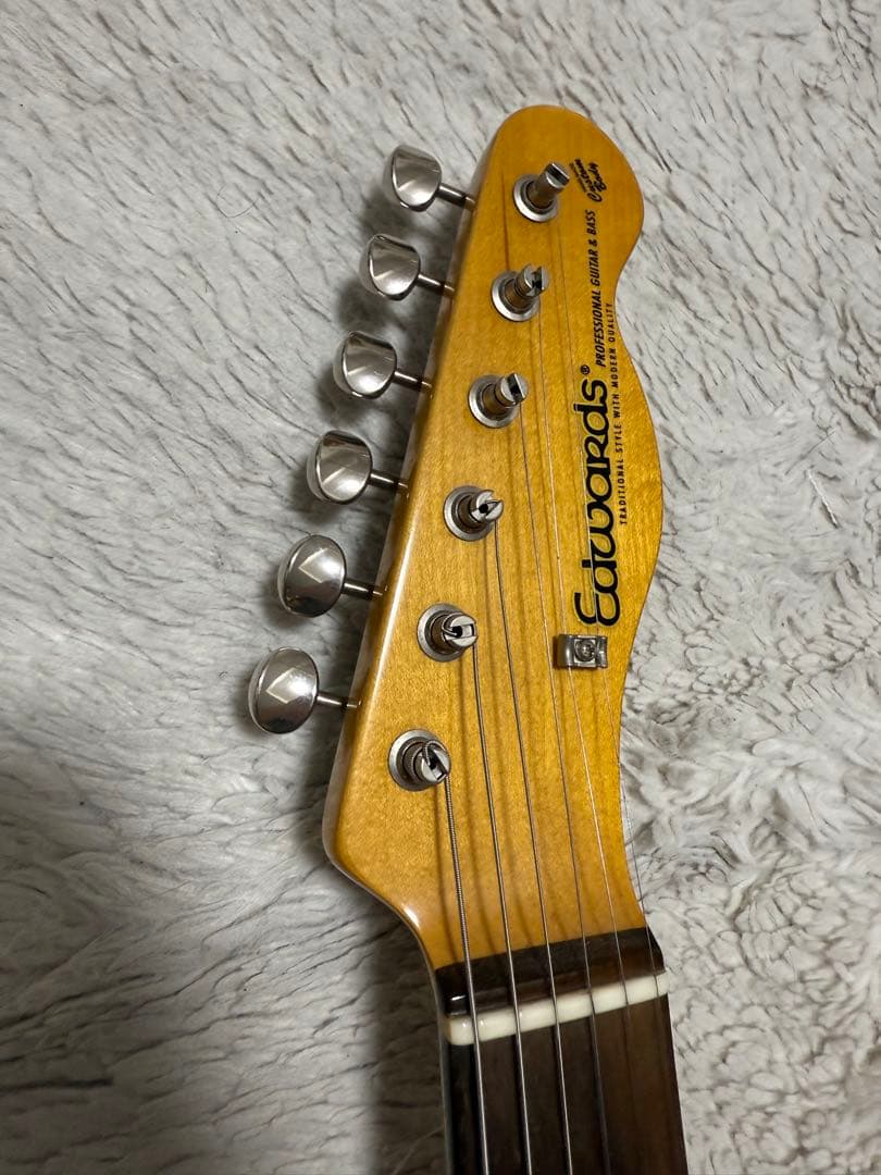EDWARDS E-TE-CTM LPB カスタム テレキャスター ブルー