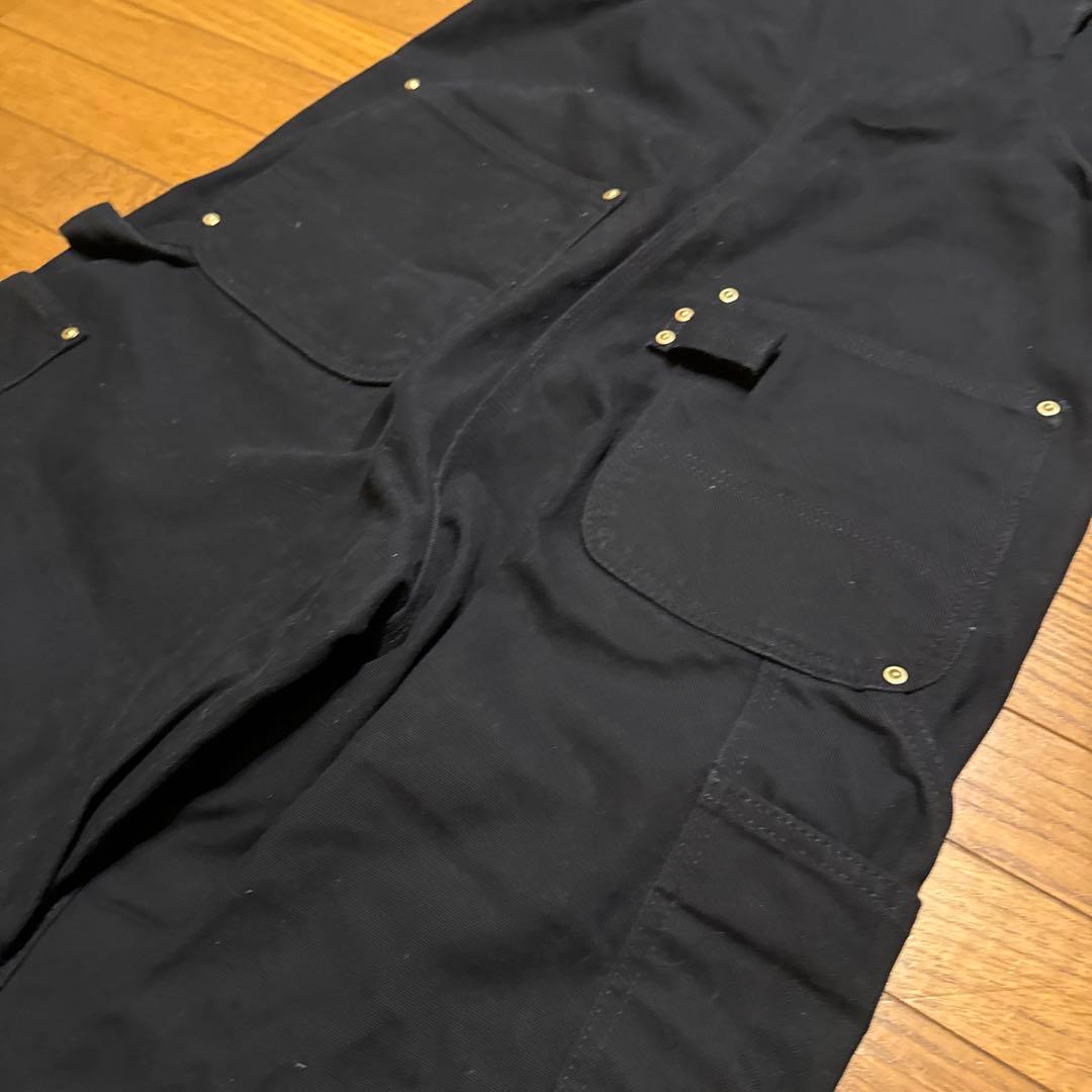 カーハート オーバーオール　ブラック　サイズ32インチ　希少2003年製