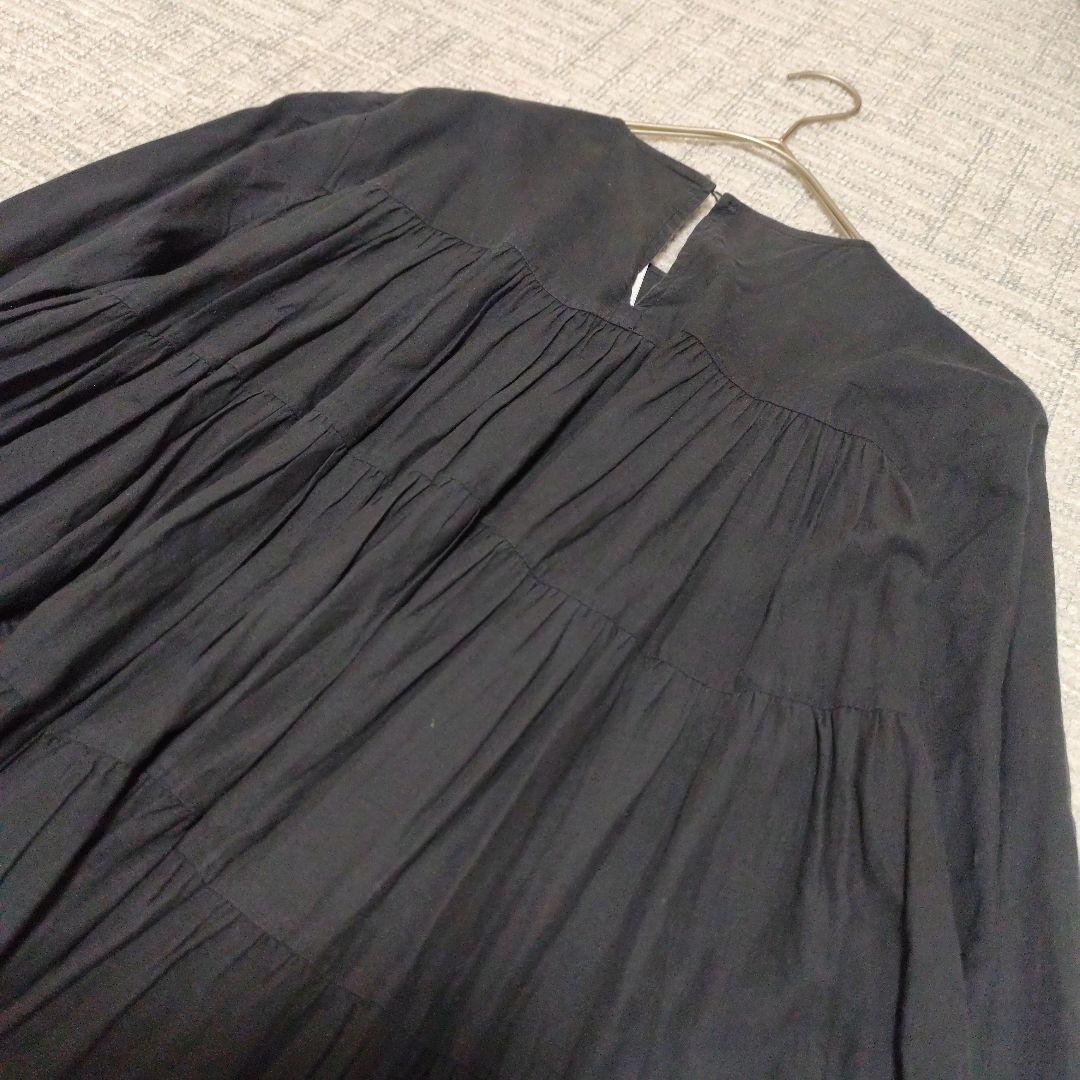 Ber*y様 Merlette マーレット フレア ワンピース ロングスリーブ