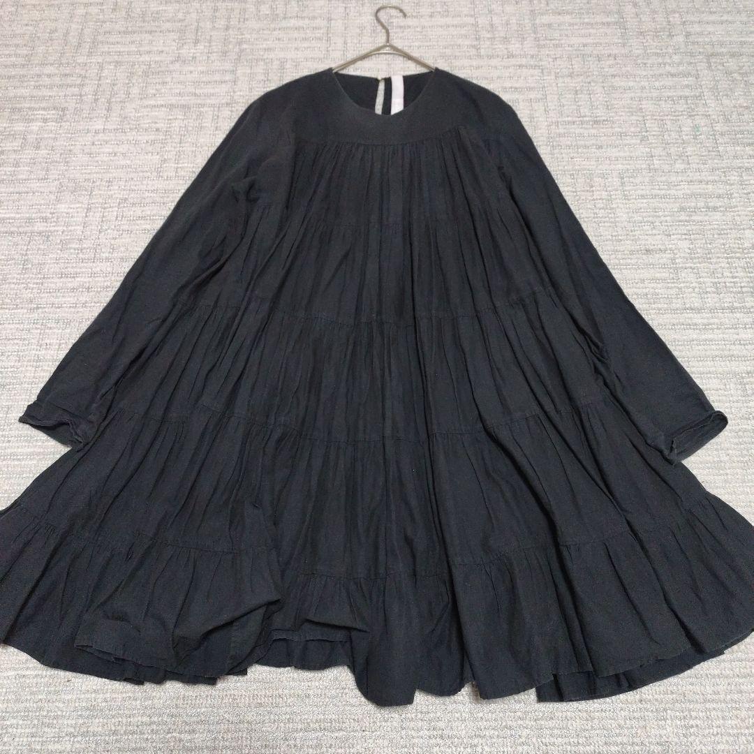 Ber*y様 Merlette マーレット フレア ワンピース ロングスリーブ