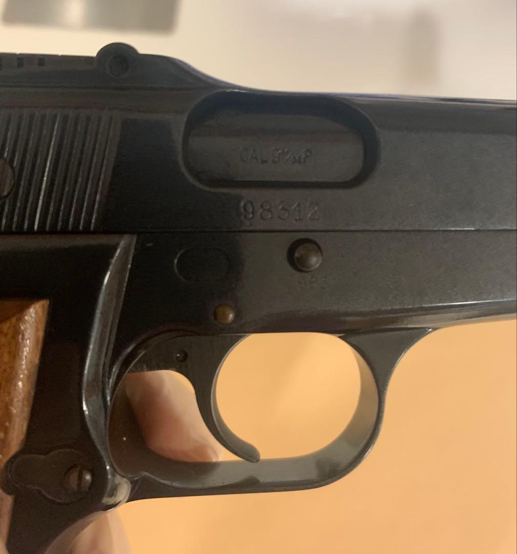 【廃盤希少】タナカワークス　「ブローニングハイパワー　ミリタリー」HWガスガン