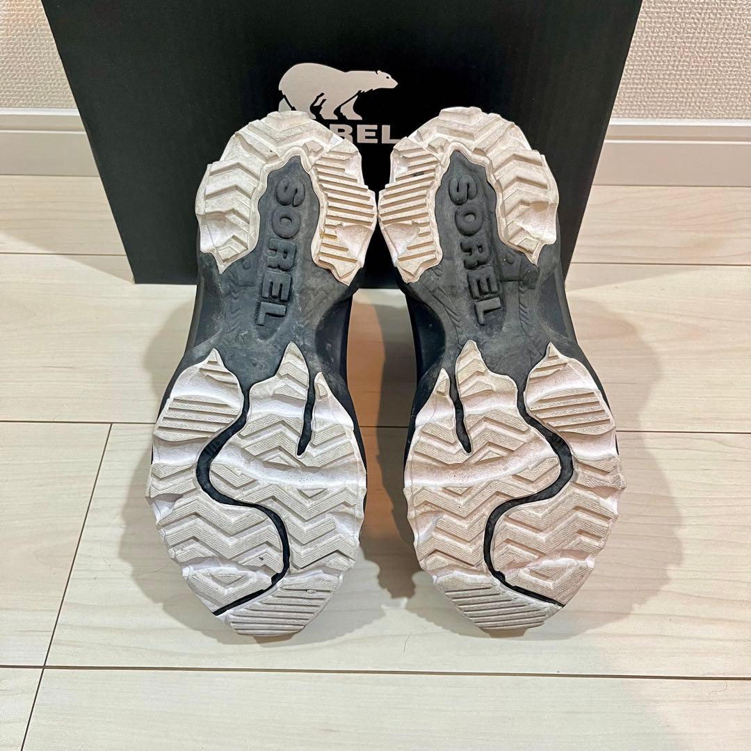 美品 SOREL ソレル ブラック レインシューズ スノーブーツ スニーカー