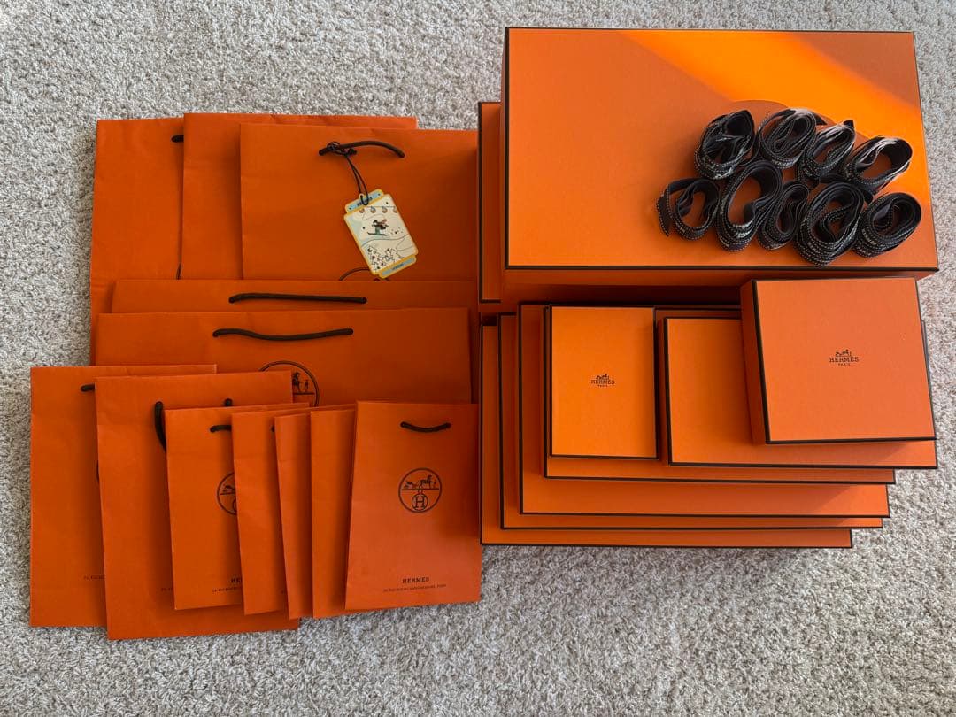 HERMES空箱、紙袋