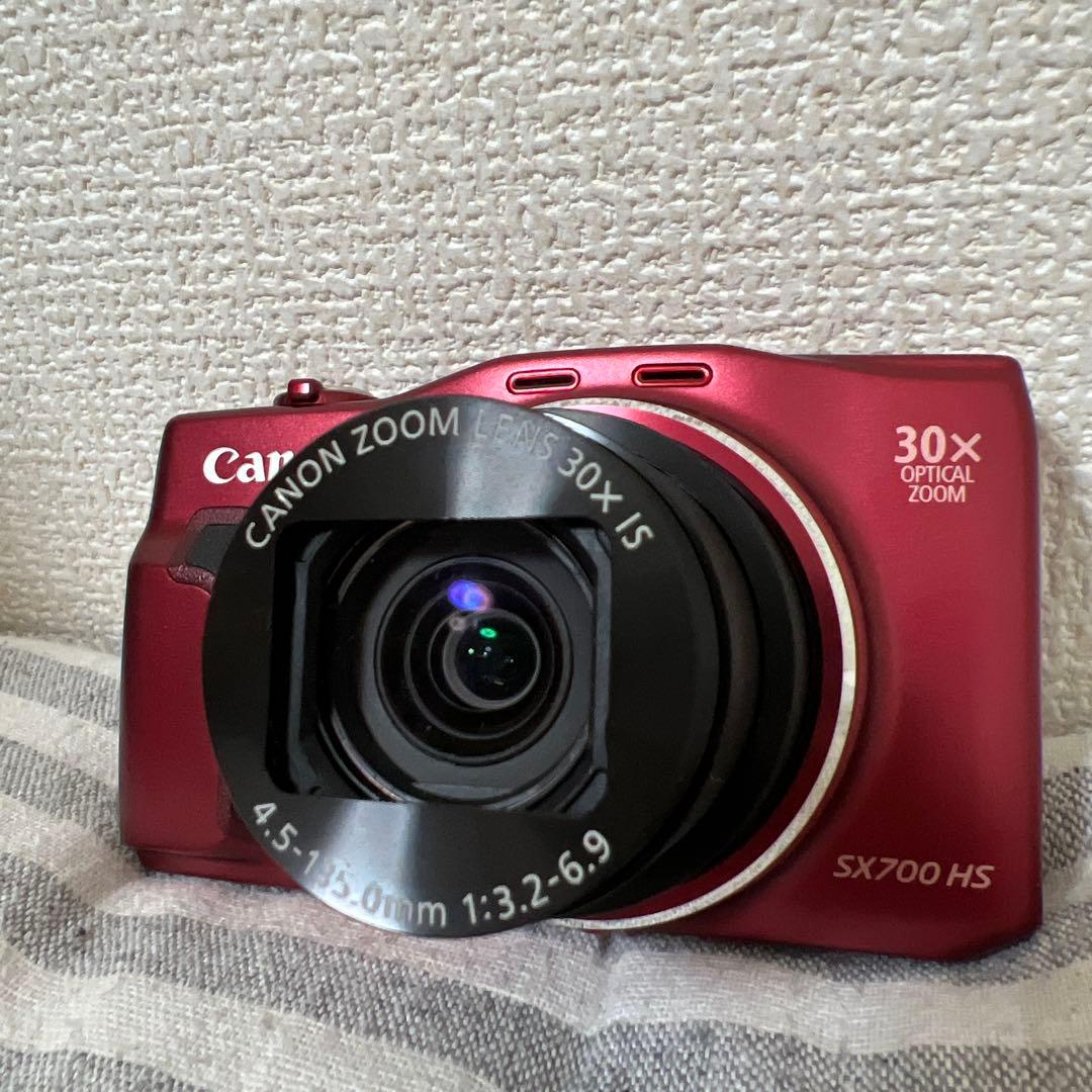 Canon SX700 HS レッド 30倍ズーム