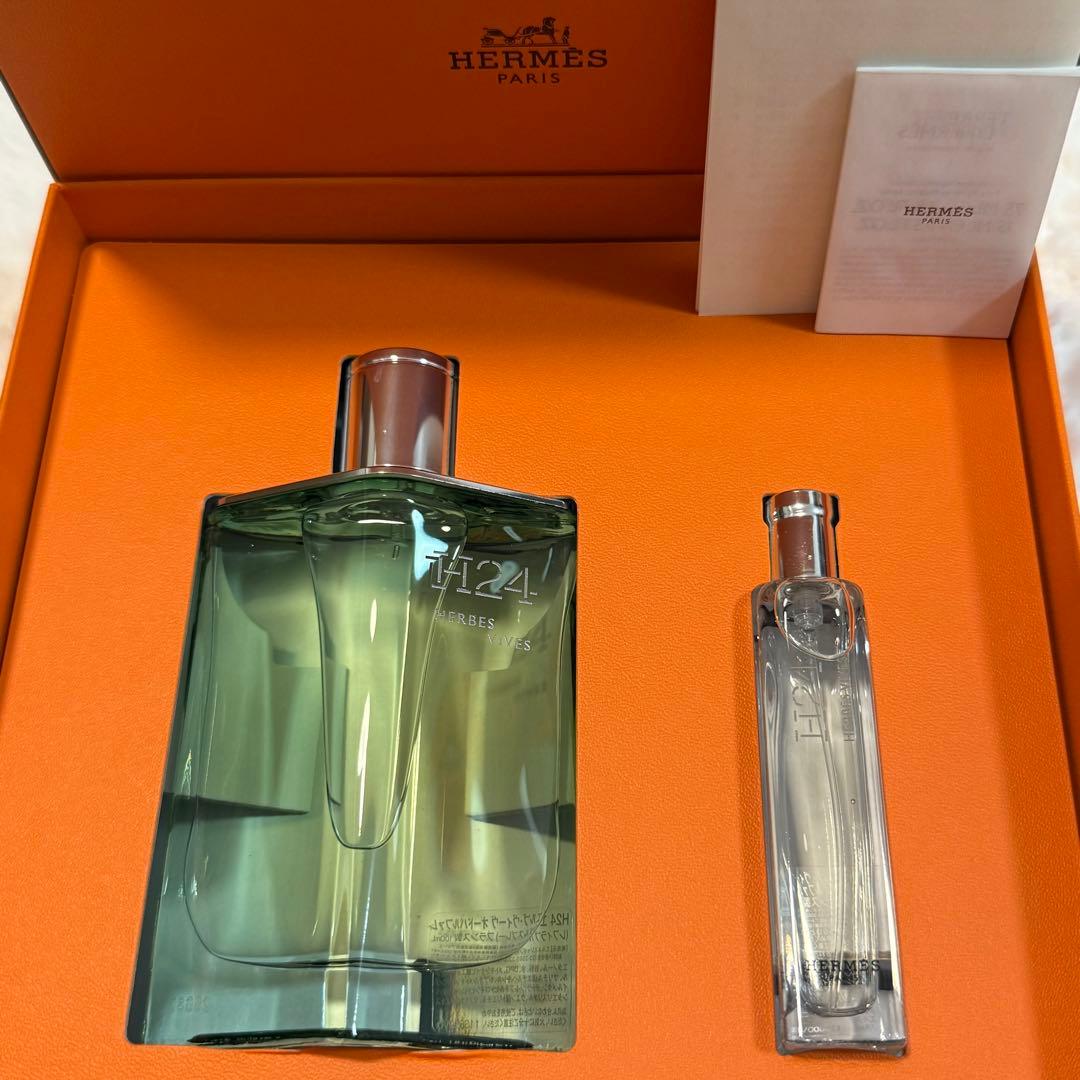 エルメス H24 エルブ・ヴィーヴ オードパルファム セット100mL&15mL