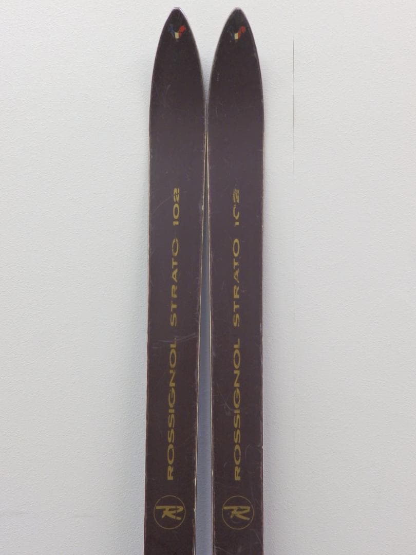ROSSIGNOL STRATO 102 スキー板・ストック コンパーデル付き