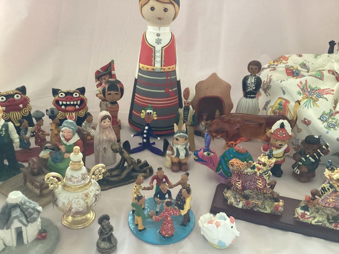 世界民芸品セット 伝統工芸品　海外旅行土産　合計33個まとめ売り　バラエティ