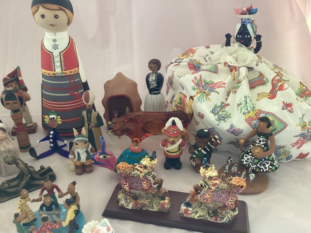 世界民芸品セット 伝統工芸品　海外旅行土産　合計33個まとめ売り　バラエティ