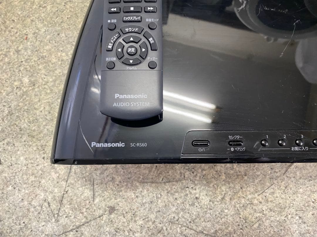 パナソニック USB ミニコンポ SC-RS60-k