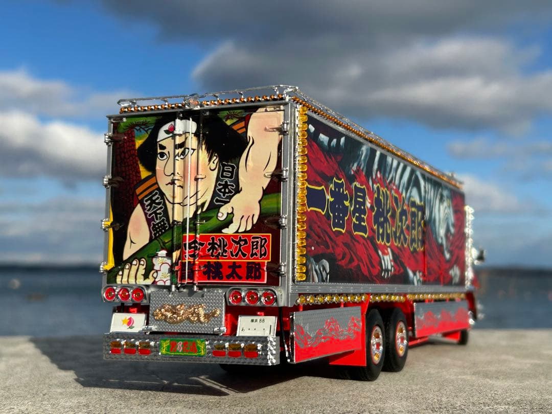 トラック野郎一番星北へ帰るデコトラプラモデル