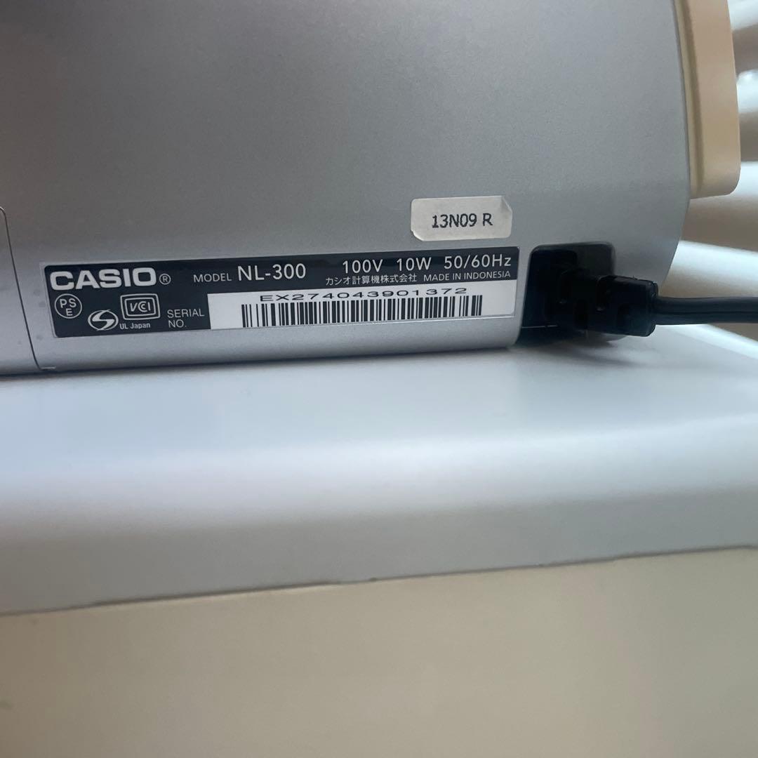 CASIO NL-300 ホワイト レジスター