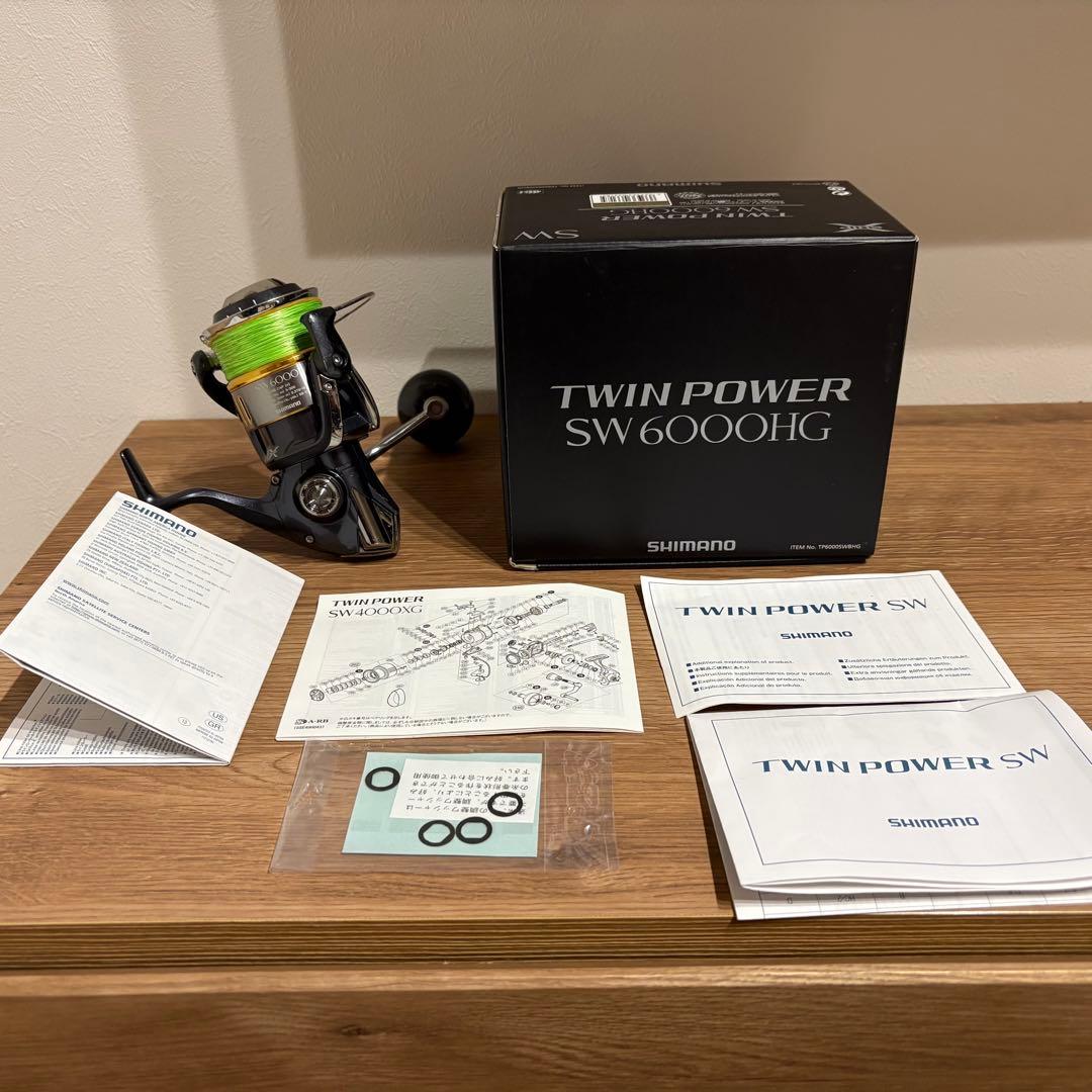 シマノ　15ツインパワーSW 6000HG