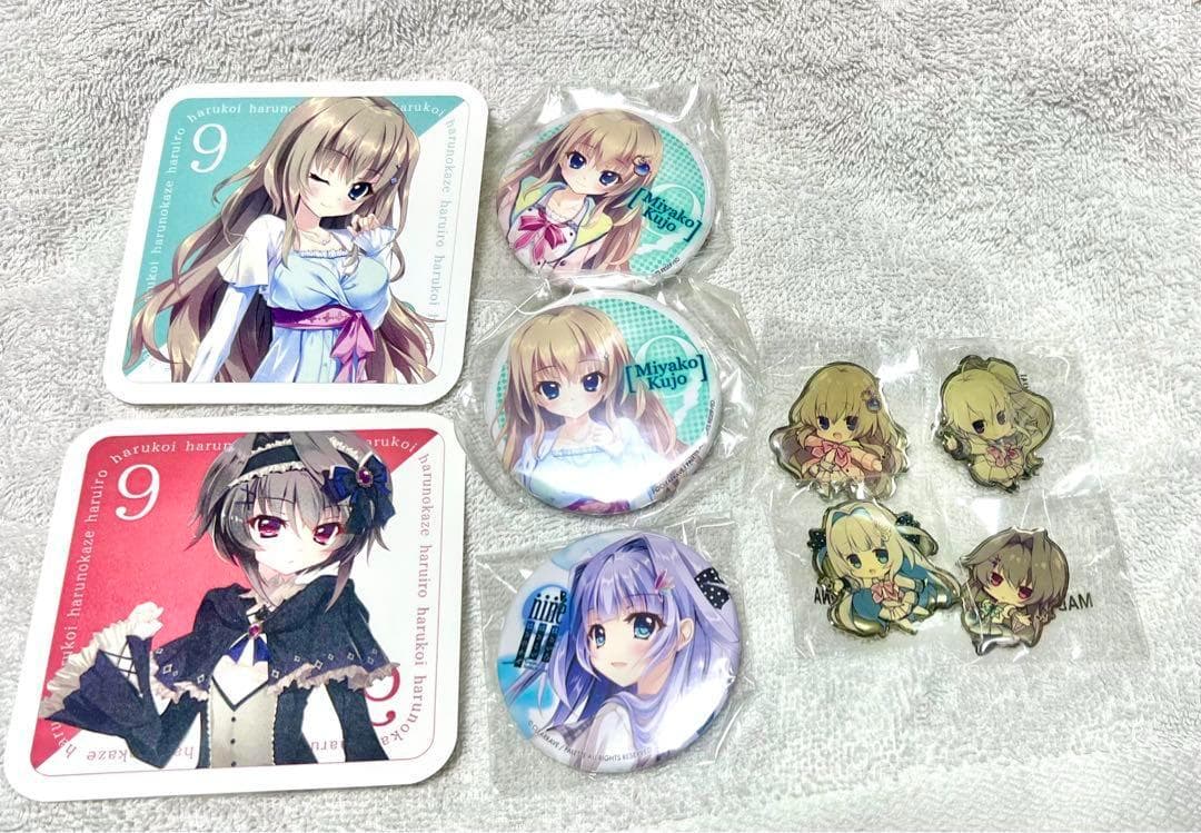 9-nine- 缶バッジ+コースター+ピンバッジ