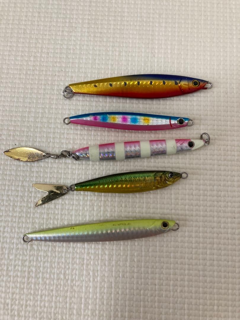 超お得！　未使用品、美品有り　ルアー餌木タチウオテンヤVJなど82点セット