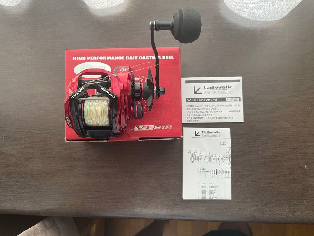 tailwalk BAGSAIL V81R ベイトリール