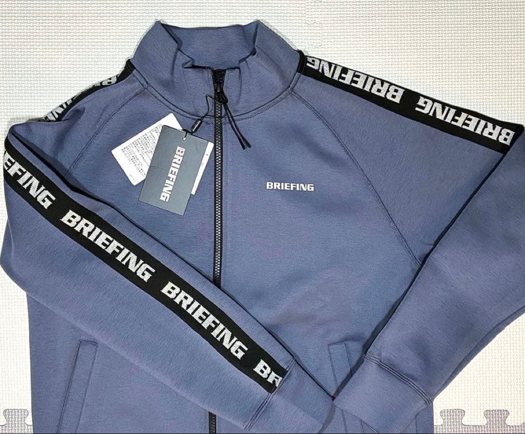 BRIEFING ウォーム サイドロゴライン ブルゾン（GRAY／M）