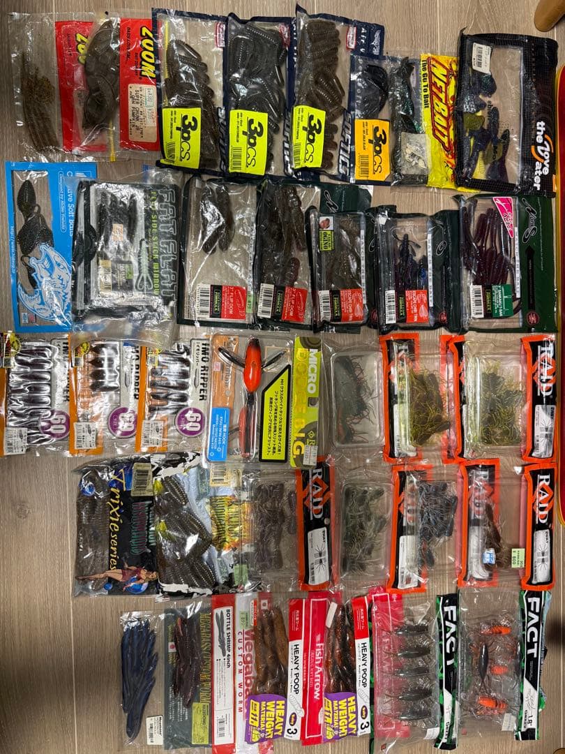 バス釣り完全引退セット　メーカー詰め合わせ