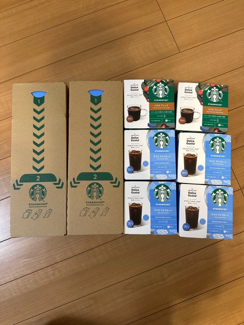 STARBUCKS スタバ ドルチェグスト コーヒー カプセル 144杯分