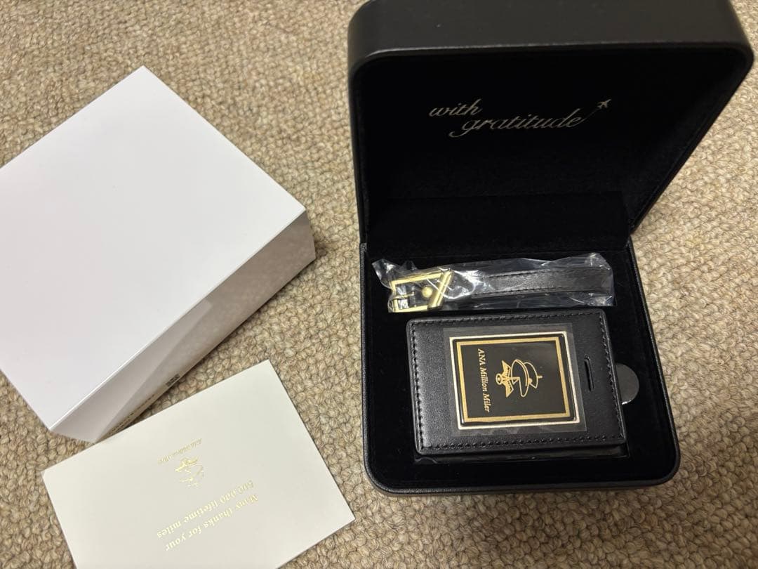 ANAミリオンマイラー　50万マイル　オリジナルネームタグ