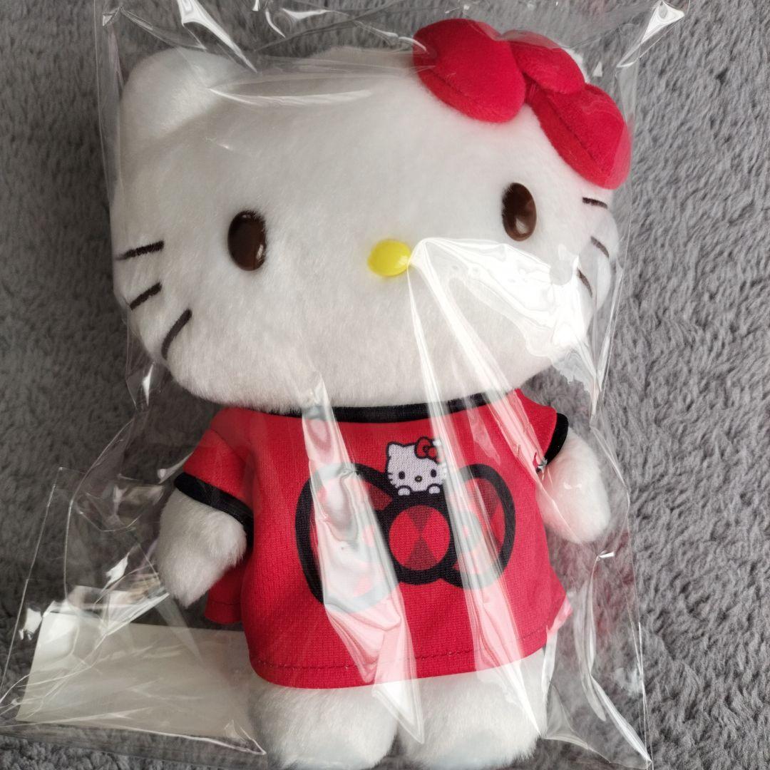 ◆新品未開封◆浦和レッズ×キティちゃん ぬいぐるみ　マスコット　2点セット