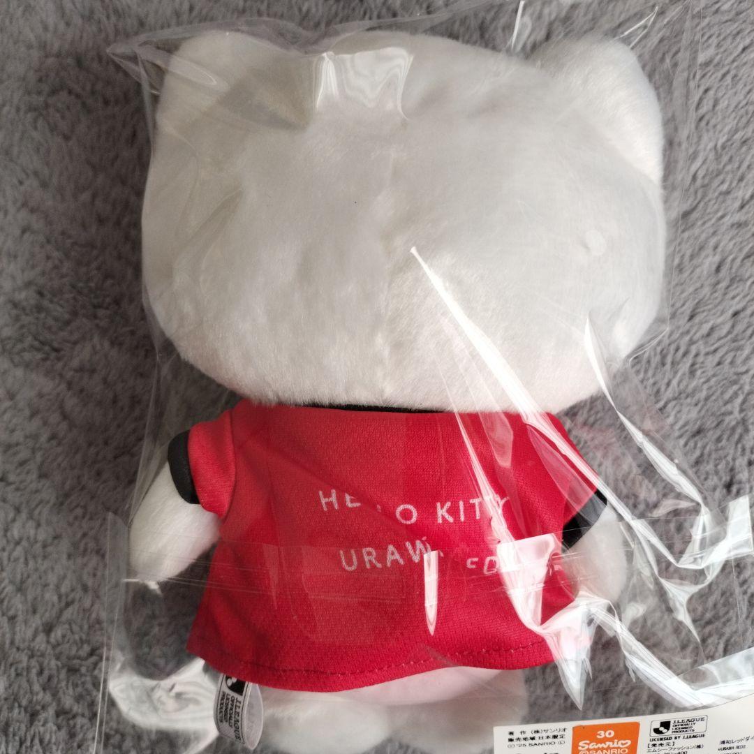 ◆新品未開封◆浦和レッズ×キティちゃん ぬいぐるみ　マスコット　2点セット