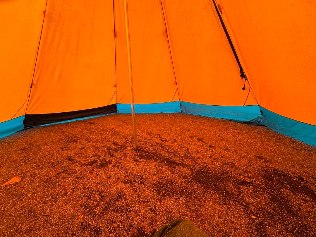 テンティピ　ジルコン 9cpとキャノピー7/9cpのセット（ポールプレート付き）