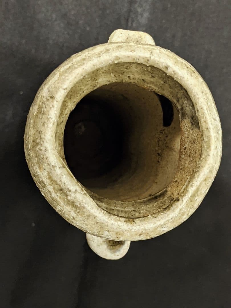 古谷道生 伊賀 花器 伊賀花入 共箱 共布 伊賀焼 花入