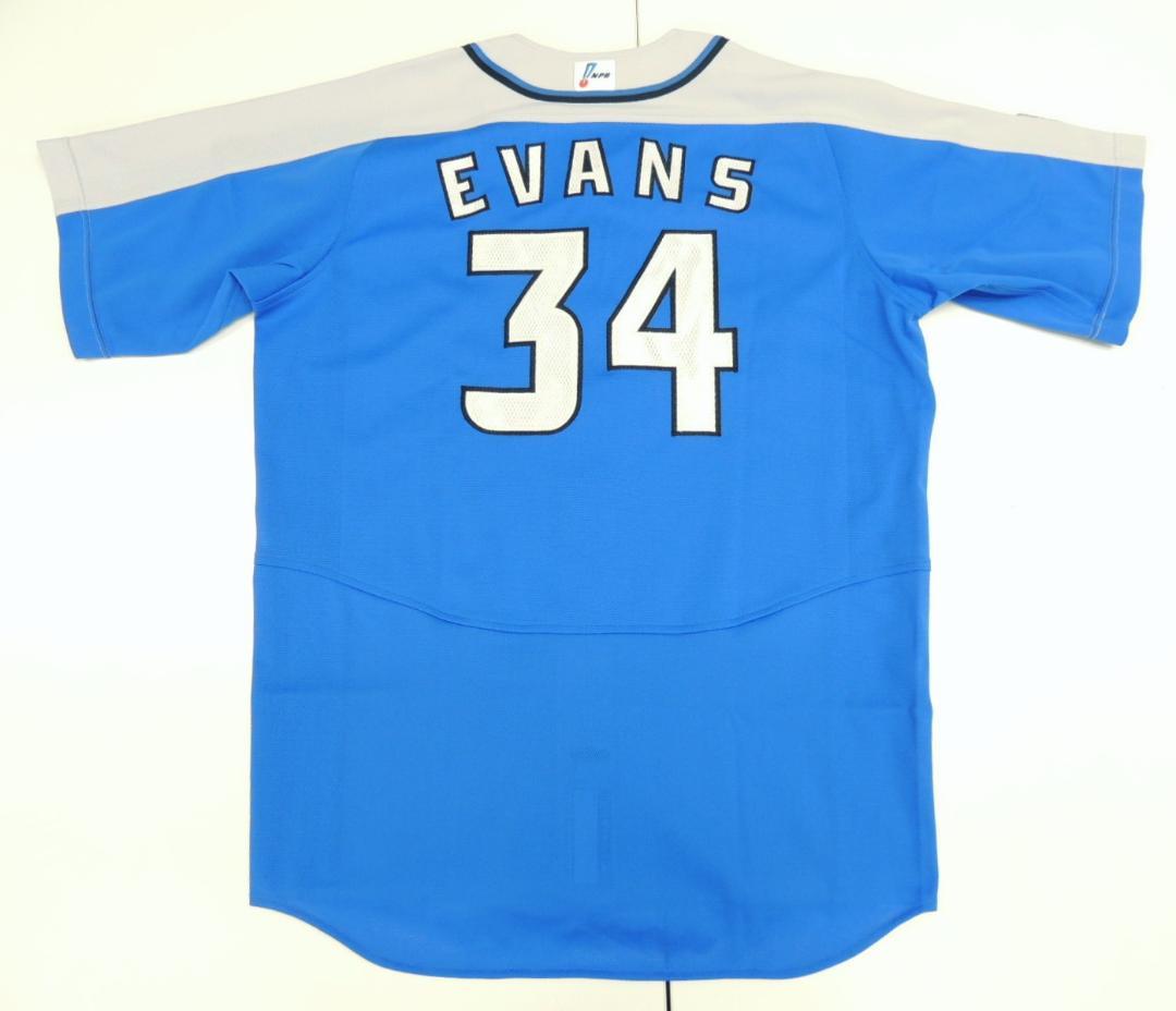 西武ライオンズ 実使用 NPBマーク付き #34 トム・エバンス ユニフォーム