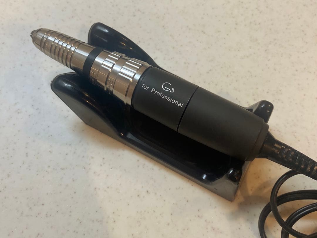 【美品】URAWA 浦和 ネイルマシーン 黒 プロ用 ポータブル 携帯バッグ付き