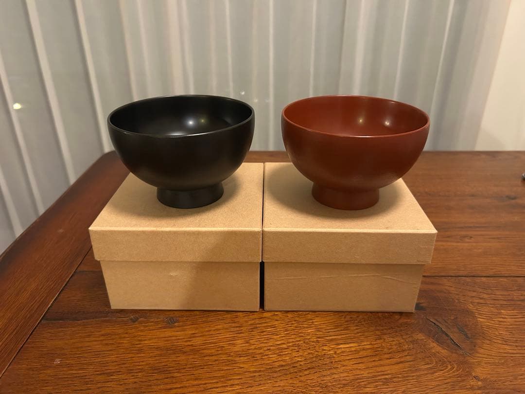 i*i様 赤木明登　漆器　お椀　2個　姫椀