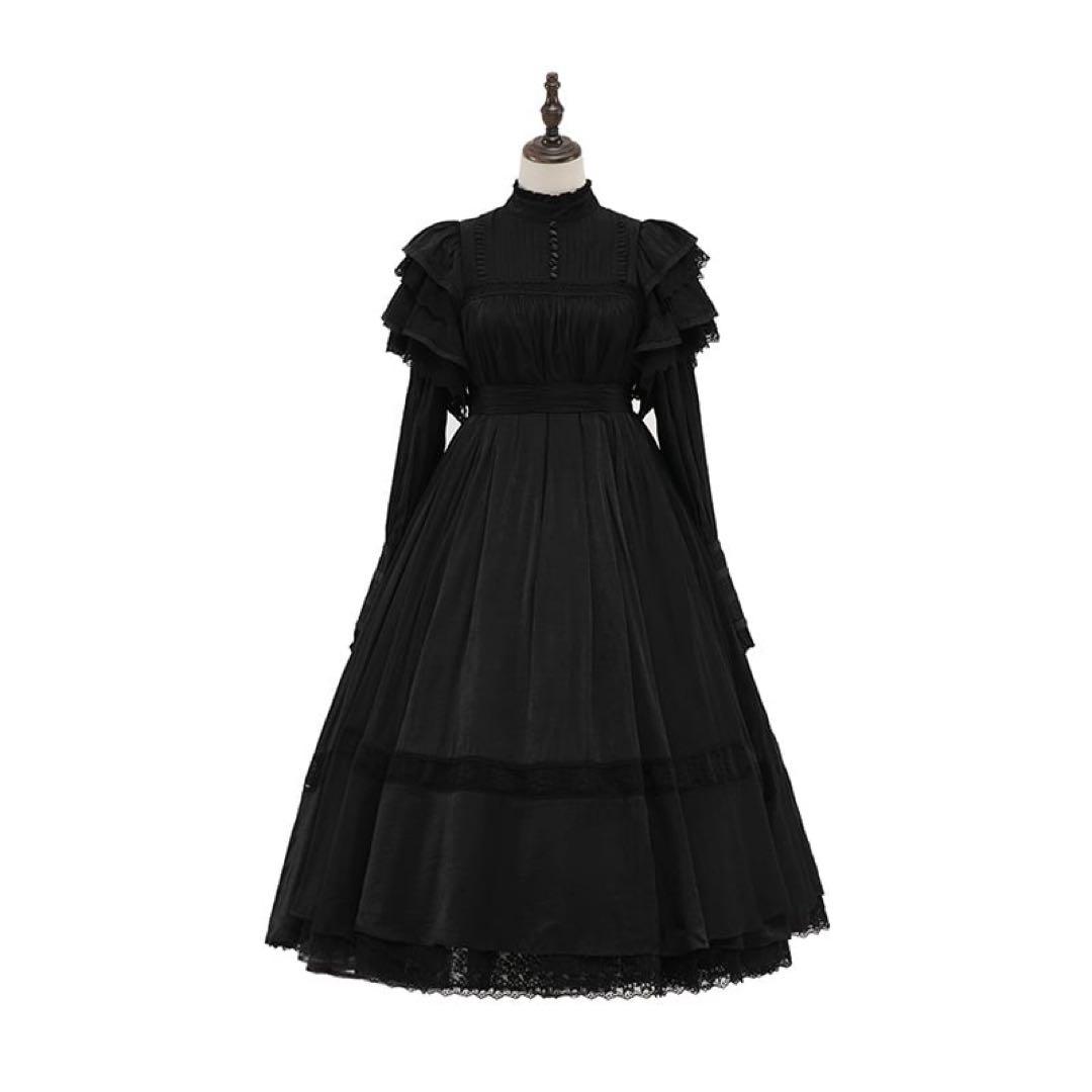 星箱works リリアンヌ姉妹 ゴシックロリータ ゴスロリ ロングワンピース