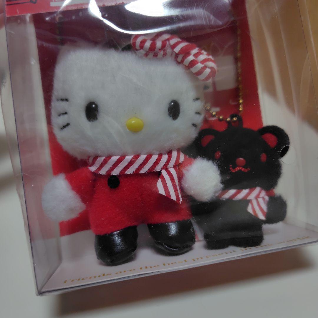 サンリオ ハローキティ マスコット ぬいぐるみ セット リボン 黒 クマ 希少