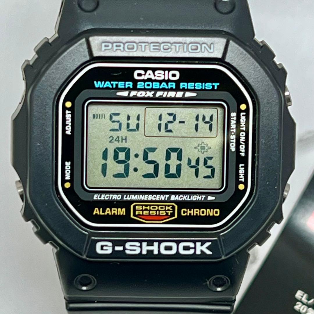 絶版 DW-5600E “FOX FIRE”表記 未使用デッドストック　EL