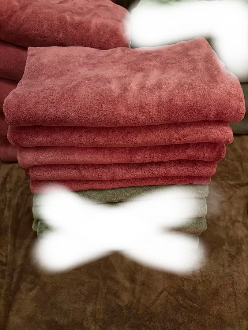 【大幅値下げ】計21枚　美品　エコマイクロファイバー　ベッドタオルシーツ　エステ