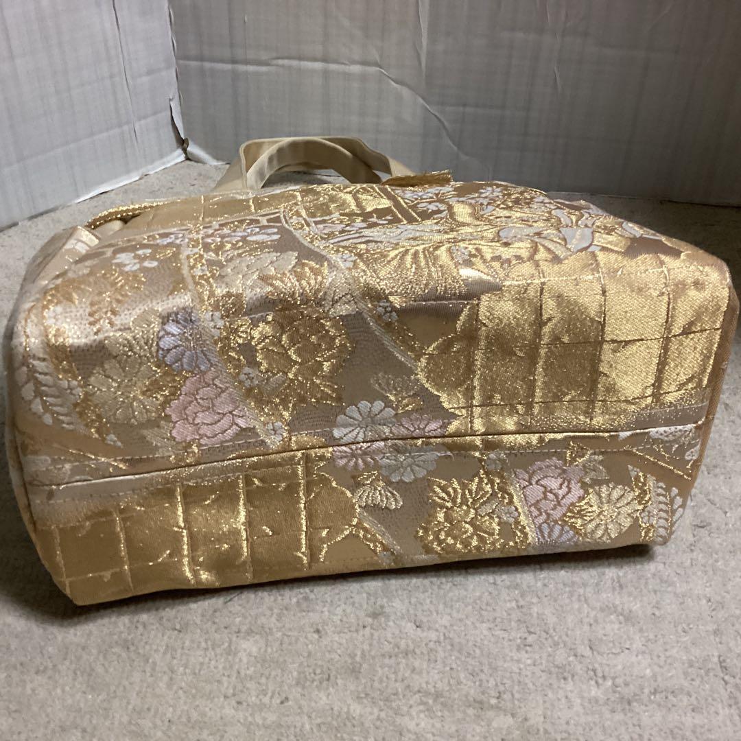 ねこさん 帯リメイクバック