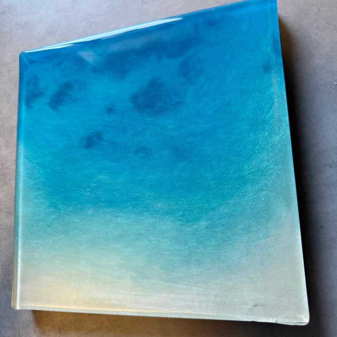 レジンアート　海アート　エポキシレジンアート　インテリア　壁掛け