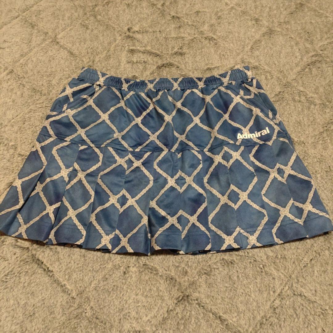 Admiral テニス スカート・スコート M ホワイト/ブルー