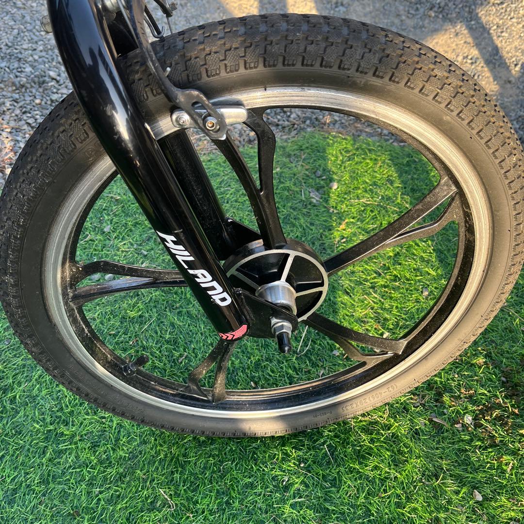 福岡市東区引き取り限定　バイク 20インチ シルバー/ブラック