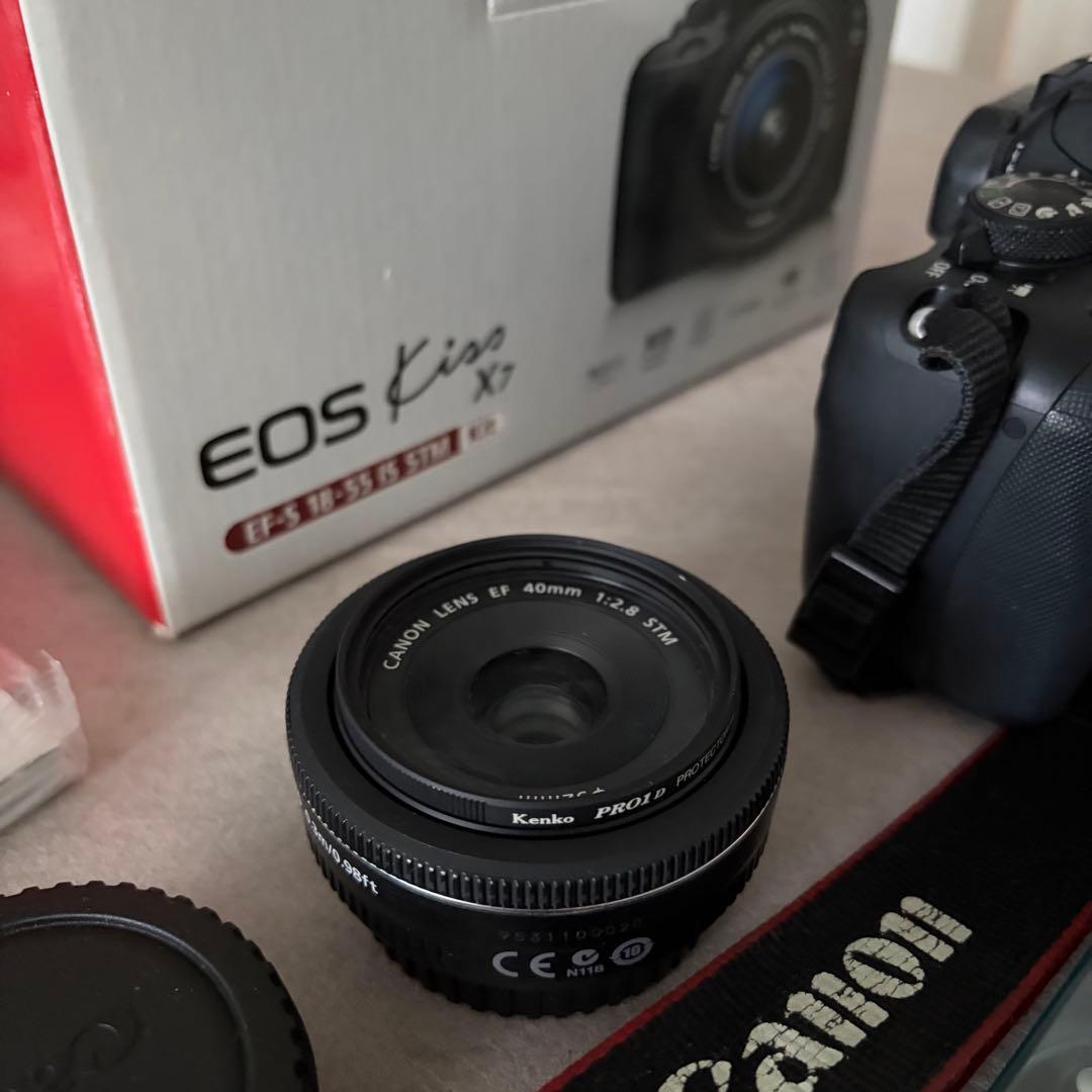 単焦点付き　限定出品✨Canon EOS Kiss X7 デジタル一眼レフ