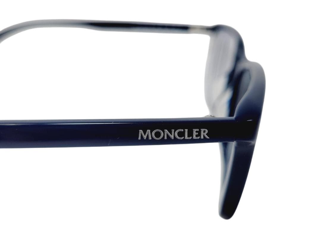 MONCLER モンクレール ML5139-D ブルーフレーム 度入り 眼鏡