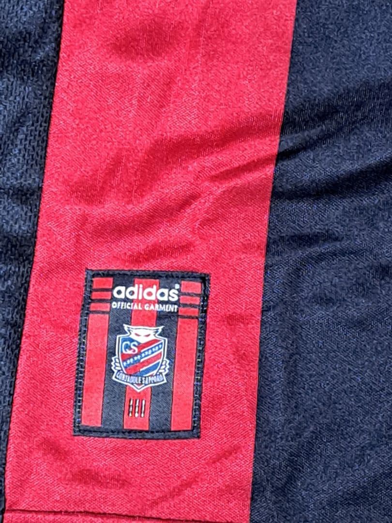 コンサドーレ札幌 ホーム用公式長袖ユニフォーム1999-2000 adidas製