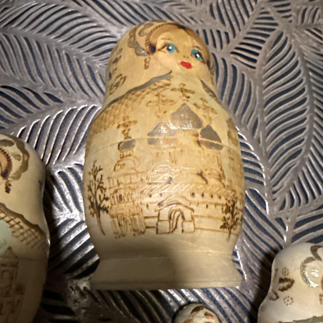 1995年木製マトリョーシカ 5個セット