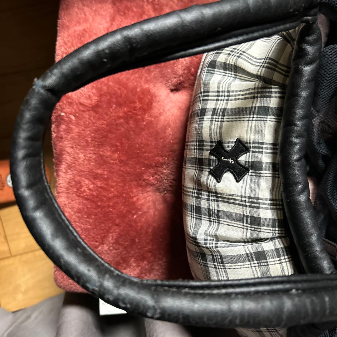 designfデザインエフマシュマロバックチェックS 3キロまでの小型犬用