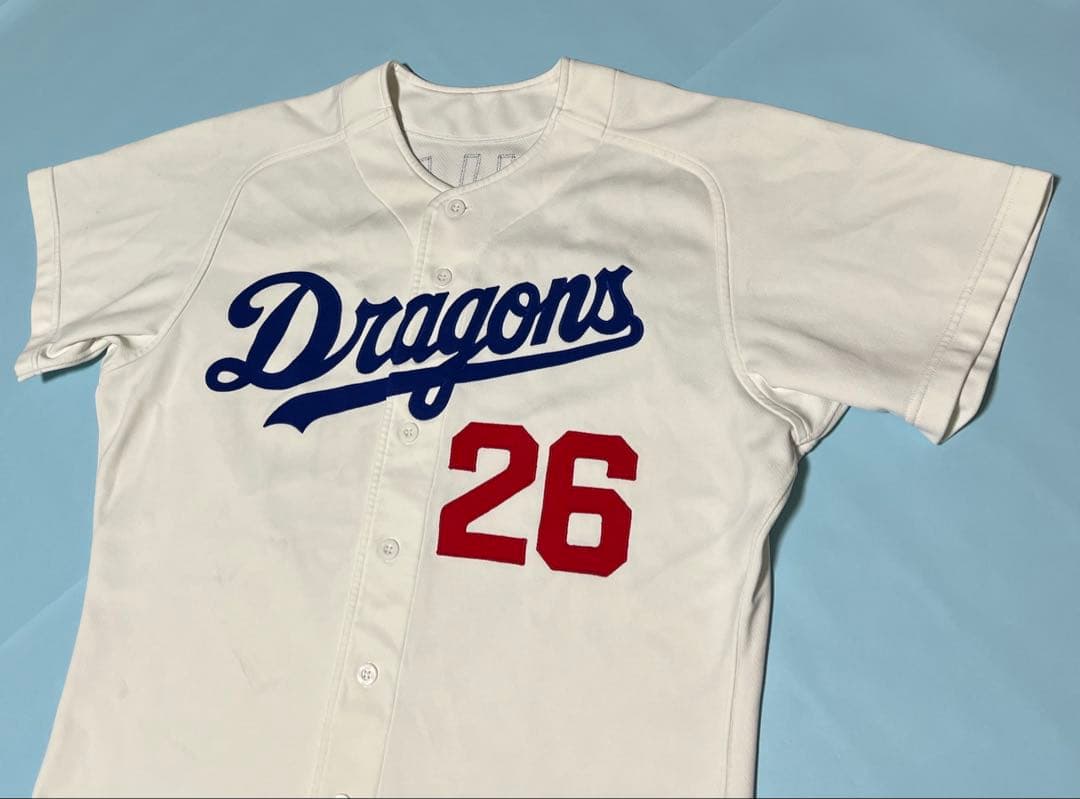 中日ドラゴンズ　落合英二投手ユニフォーム　球団支給品　実使用