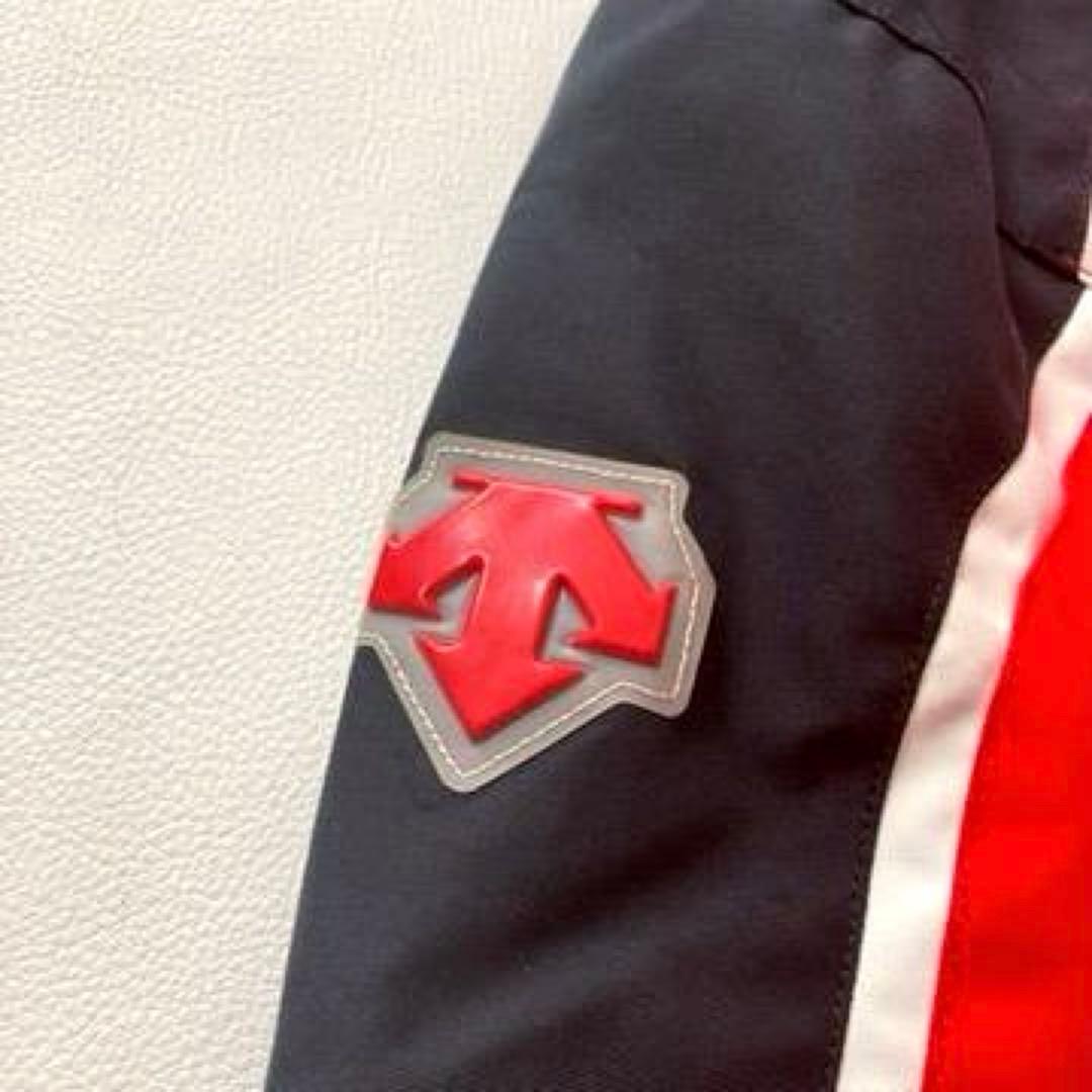 【hamwt】DESCENTE スキージャケット ウェア L 赤×黒