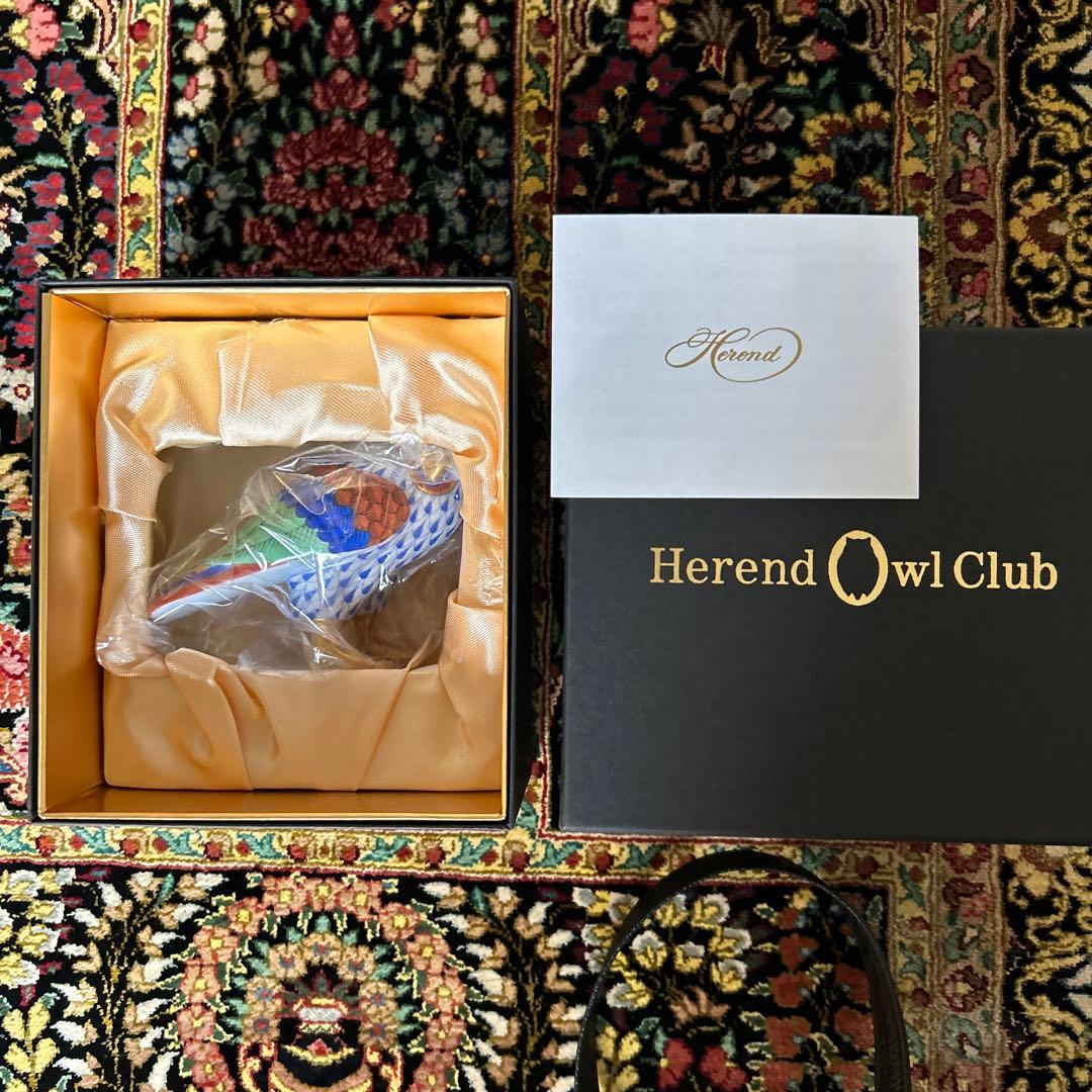 ヘレンド　ふくろう　置物