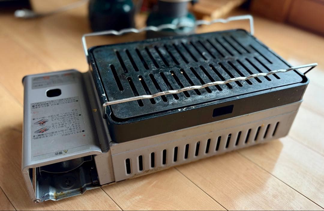 ★岩谷産業 カセットコンロ「炉ばた大将 炙家(あぶりや) 極厚鉄板付き