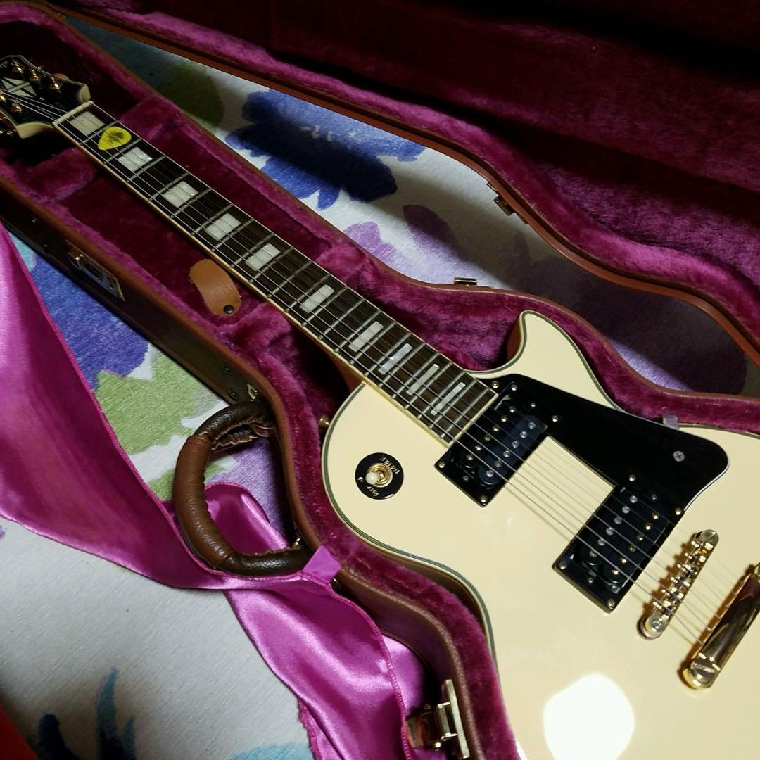 ◆Epiphone Les Paul Custom white EEシリアル◆
