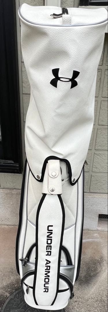 UNDER ARMOUR ゴルフキャディバッグ ホワイト